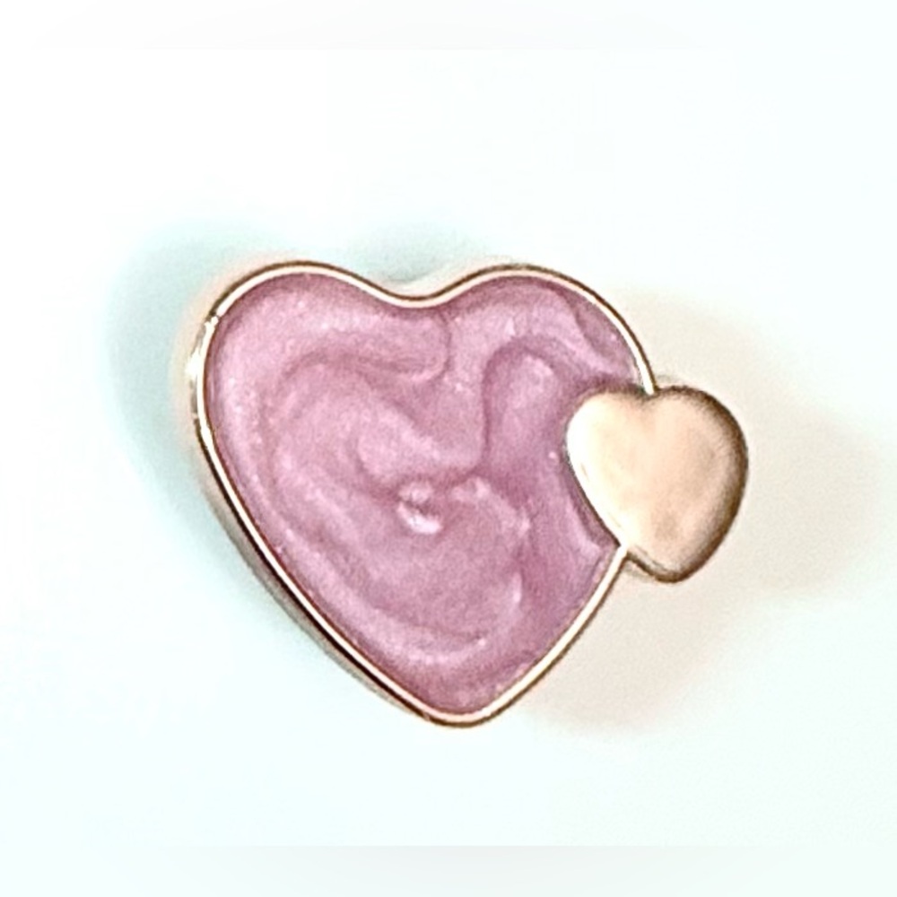(10 for $20) Resin Heart Croc Charm Jibbit Shoe Charm Disney Croc Charms